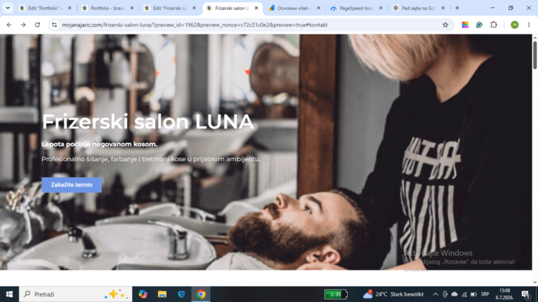 Frizerski salon Luna