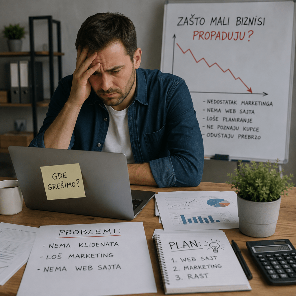 Zašto mali biznisi propadaju